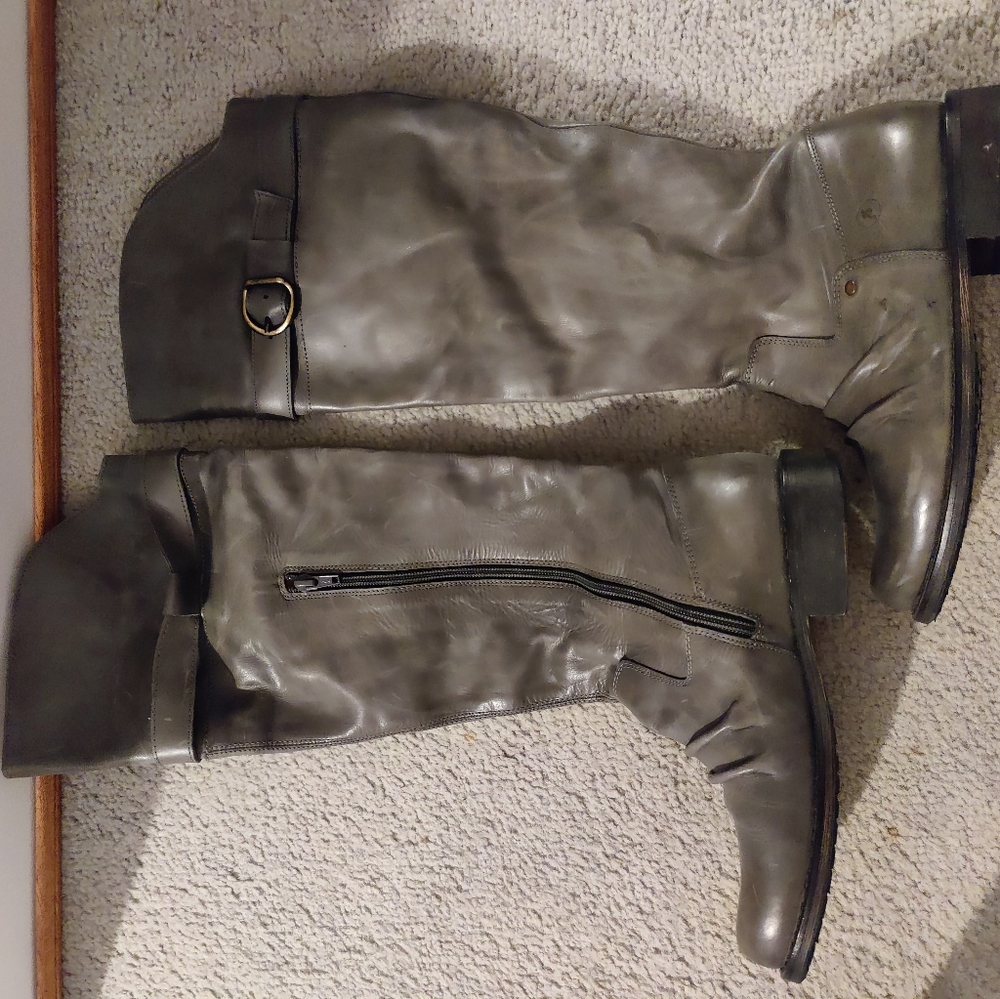 Bronx So Today Leather Tall Boots